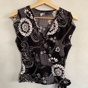Y2K Phoenix Print Top